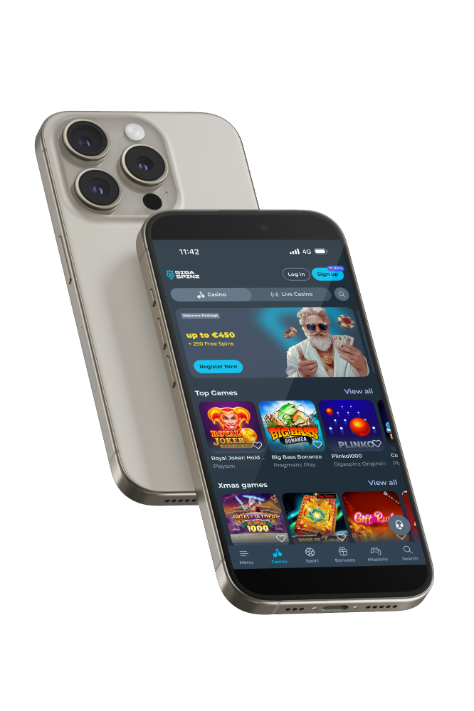 Giga Spinz Mobiele Lobby